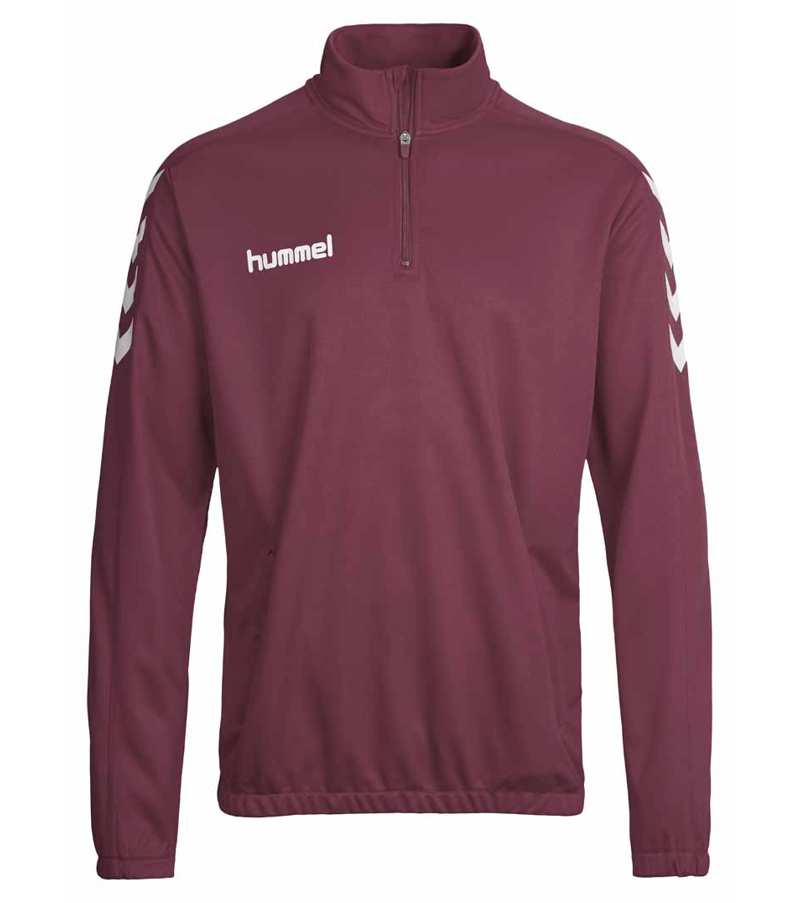 hummel half zip